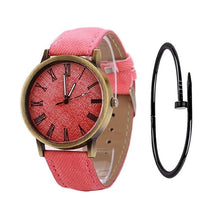 Charger l'image dans la galerie, New Arrive Simple Fashion Women Watch Women Quartz Wristwatch Lady Watch Relogio Feminino Montre Femme Horloge Zegarek Damski