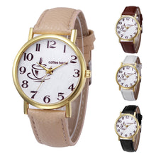 Charger l'image dans la galerie, Retail New Arrival Retro Design Leather Band Analog Alloy Simple Quartz Wrist Watch reloj mujer Horloges Uhren Damen clock xfcs