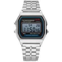 Charger l'image dans la galerie, New Arrival LED Digital Waterproof Quartz Wrist Watch Dress Golden Wrist Watch Women Men digital watch montre homme 2019