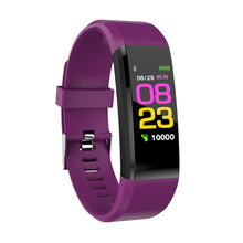 Charger l'image dans la galerie, 2019 NEW Schnoah ID115 Pedometer Smart Uhr Zeit Datum Display Armbanduhr Schritt  Montre Bluetooth Verbindung Uhr pk Fitbits