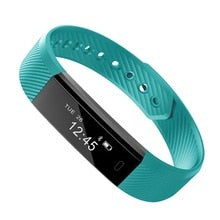 Charger l'image dans la galerie, 2019 NEW Schnoah ID115 Pedometer Smart Uhr Zeit Datum Display Armbanduhr Schritt  Montre Bluetooth Verbindung Uhr pk Fitbits