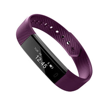 Charger l'image dans la galerie, 2019 NEW Schnoah ID115 Pedometer Smart Uhr Zeit Datum Display Armbanduhr Schritt  Montre Bluetooth Verbindung Uhr pk Fitbits