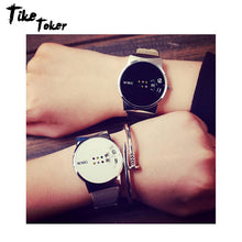 Charger l'image dans la galerie, TIke Toker Sport Simple Men Watches Leather Women's Watches Quartz Couple's WristWatches Montre Femme