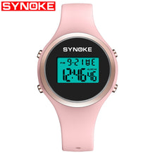 Charger l'image dans la galerie, SYNOKE Women Smart Sport Watch LED Digital Fashion Waterproof Lady Fitness Smartwatch Swimming Diving Hand Clock Montre Femme