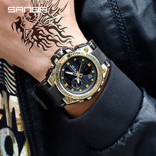 Charger l'image dans la galerie, SANDA Casual Sport Men Watches Top Brand Luxury G Style Military Watch Waterproof Dual Display Digital Wristwatch montres homme