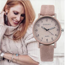 Charger l'image dans la galerie, Retro Design Women Watches Leather Band Quartz Wrist Watch Top Brand Luxury Fashion Clock Saat Drop Shipping montre femme