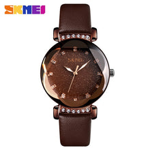 Charger l'image dans la galerie, Skmei Women quartz watches Starry sky Brightly Ladies Wristwatches Waterproof Fashion Montre Femme 2019 Luxe Gift For Female