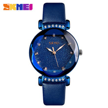 Charger l'image dans la galerie, Skmei Women quartz watches Starry sky Brightly Ladies Wristwatches Waterproof Fashion Montre Femme 2019 Luxe Gift For Female