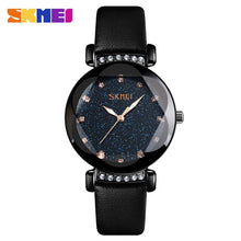 Charger l'image dans la galerie, Skmei Women quartz watches Starry sky Brightly Ladies Wristwatches Waterproof Fashion Montre Femme 2019 Luxe Gift For Female